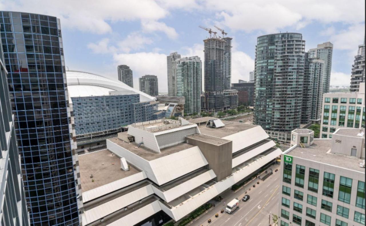 Executive 2 Beds Near Cn Tower, Rogers Centre, Scotia Area, Business District, Entertainment District, Lakeshore โตรอนโต ภายนอก รูปภาพ